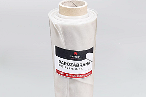 Parozábrana PE FÓLIA číra rolka hr. 0,2 mm 2 × 10 m