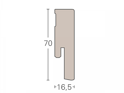 Lišta PARADOR SL 18 Dub D024 1745323